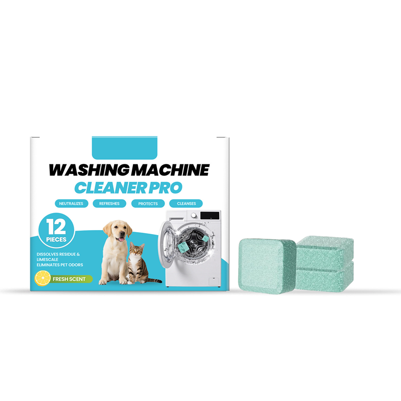 🧼Washing Machine Cleaner Tablets (12-Pack)✨Deep Clean Descale Deodorize Suitable For All Washers💨