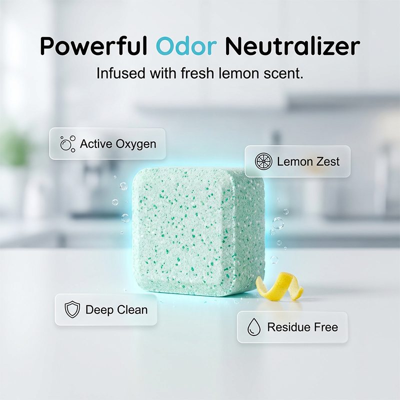 🧼Washing Machine Cleaner Tablets (12-Pack)✨Deep Clean Descale Deodorize Suitable For All Washers💨