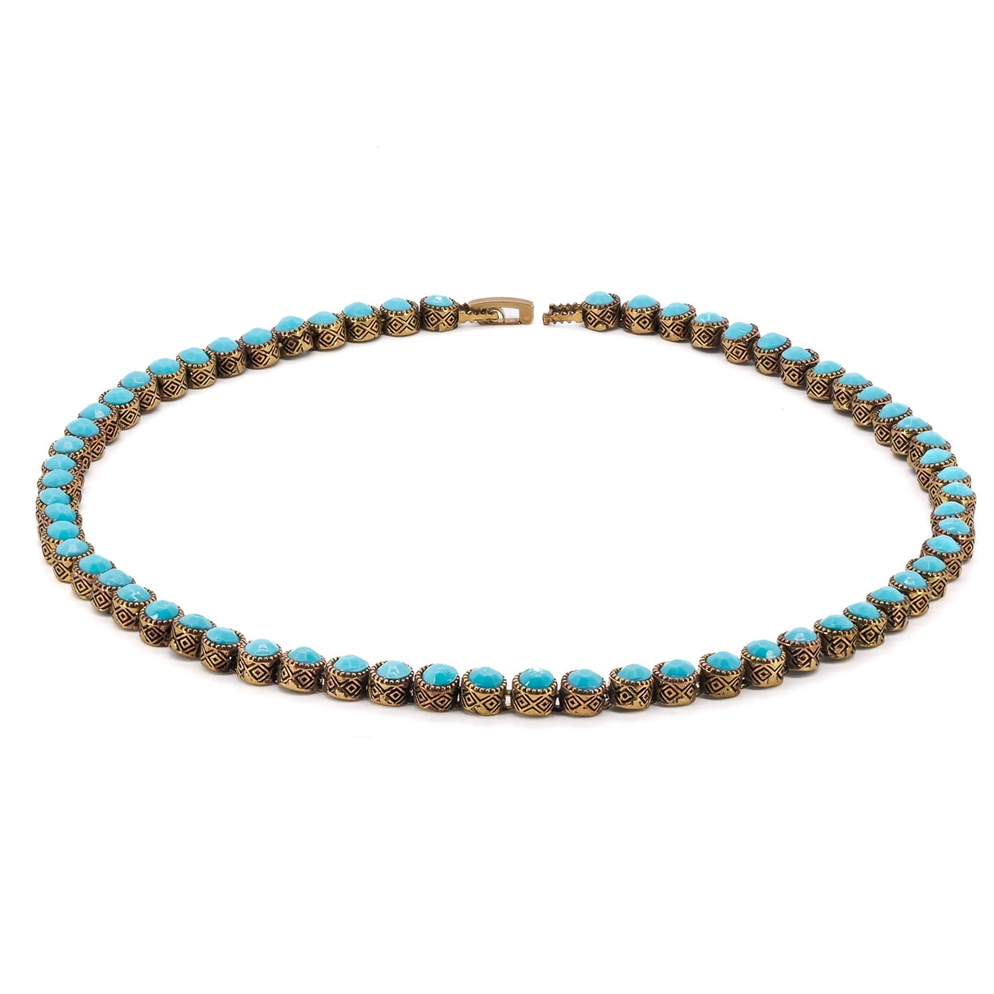 Turquoise Tennis Mystic Necklace
