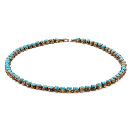 Turquoise Tennis Mystic Necklace