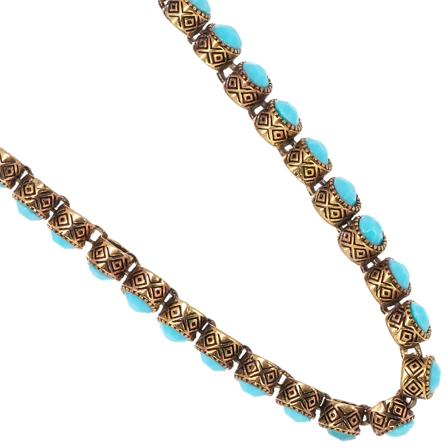 Turquoise Tennis Mystic Necklace
