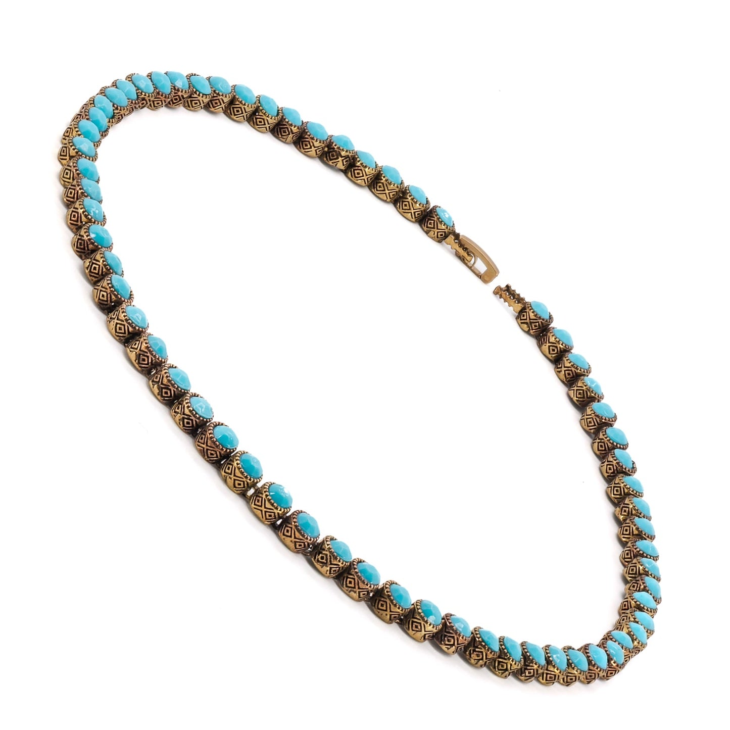 Turquoise Tennis Mystic Necklace