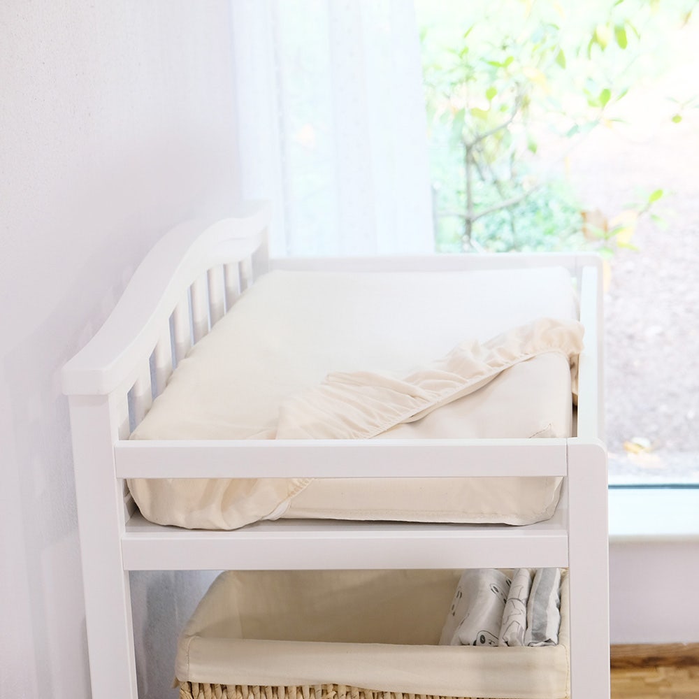 Organic Cotton Changing Pad - 4 Sided