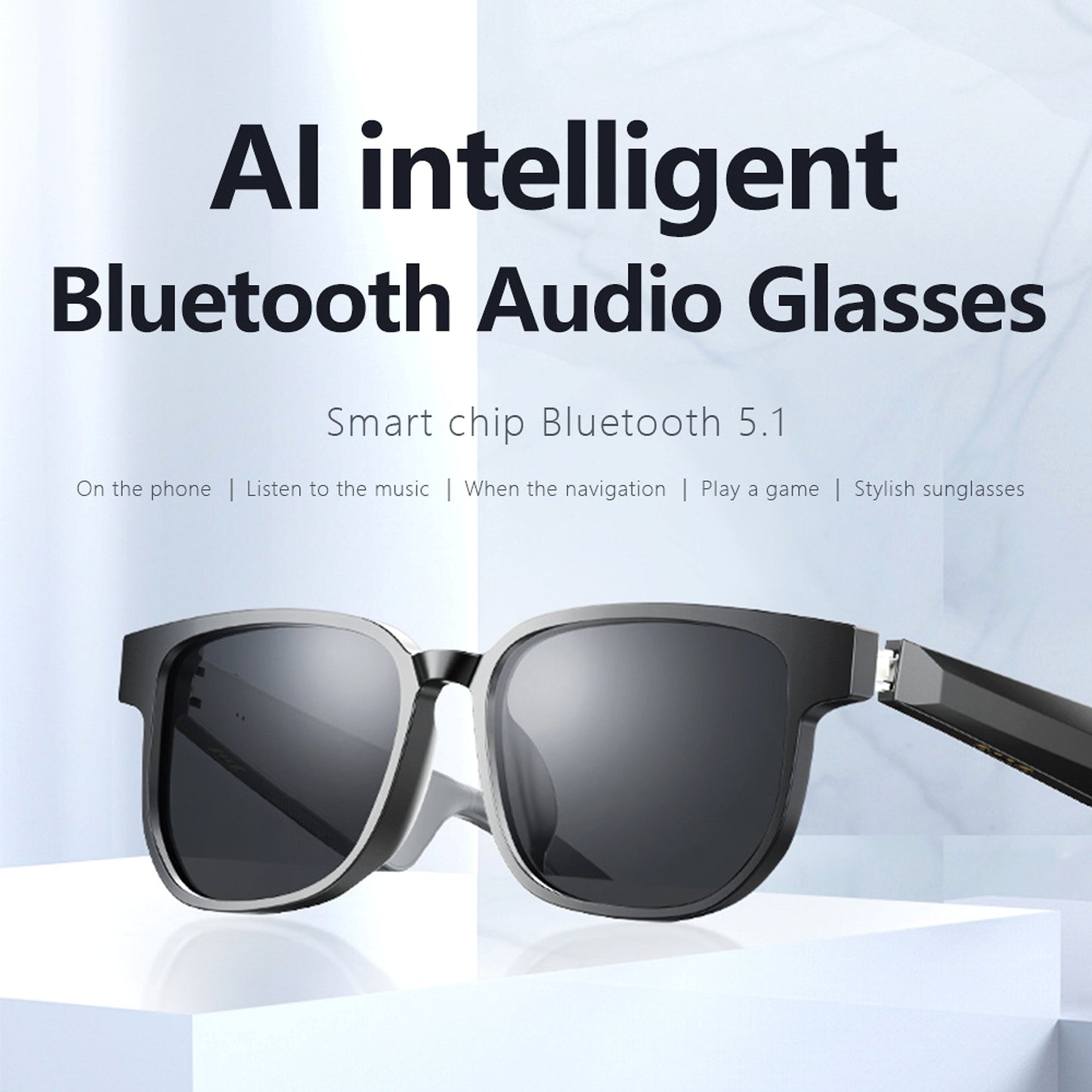 Z. Smart Bluetooth Glasses Call Music Outdoor Accessories